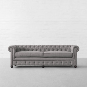 Cotton Polyester Blend-Concrete Cliff