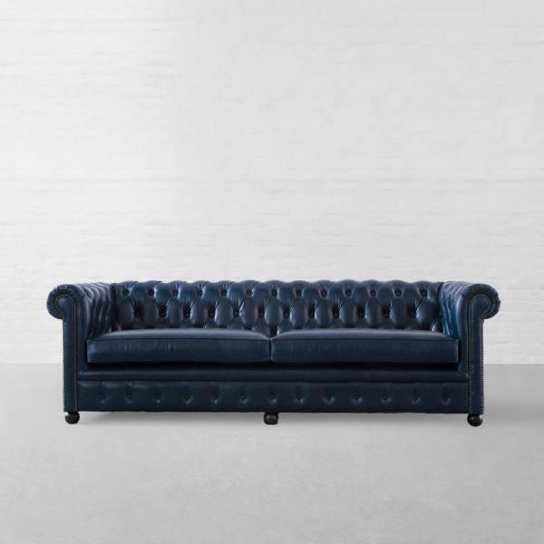 Indigo Genuine Leather