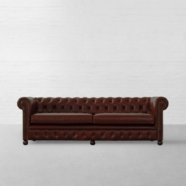 Cognac Genuine Leather