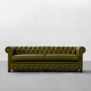 Eternity Olive Italian Leather