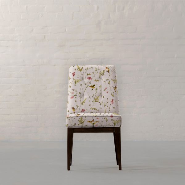 Anna’s Humming Bird in Clouds Cotton Linen Blend