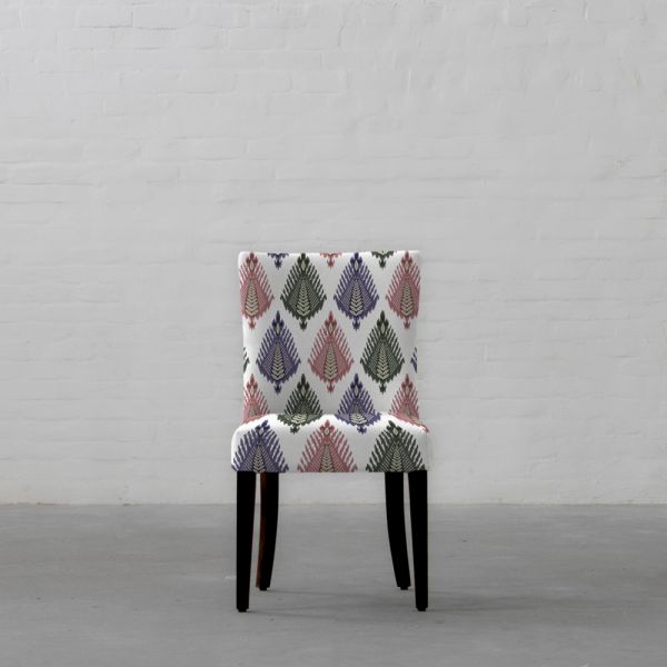 THE VAST IKAT FIELDS MIDDAY BLOOM COTTON LINEN BLEND