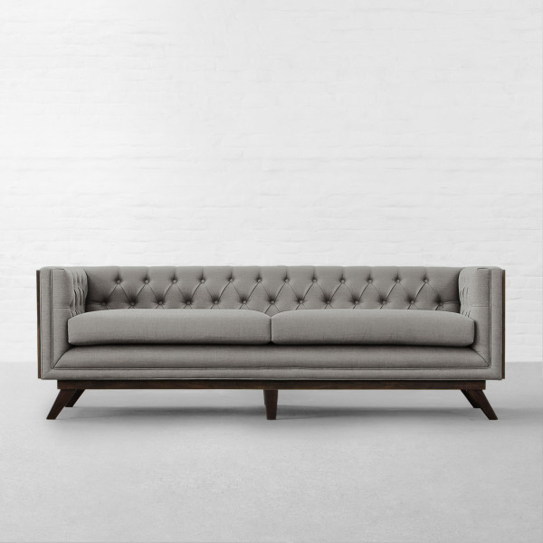 Cotton Polyester Blend-Concrete Cliff