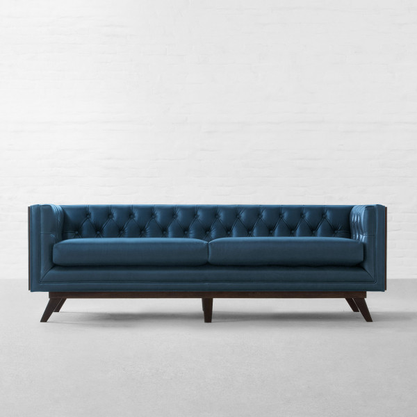 Indigo Genuine Leather