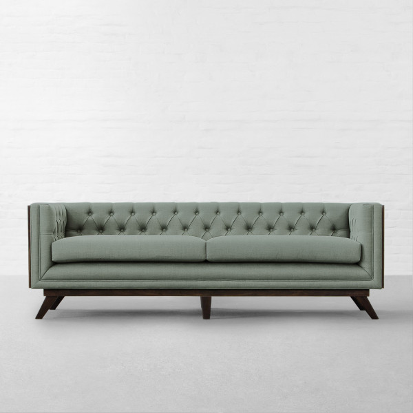 Cotton Polyester Blend-Sky Grey