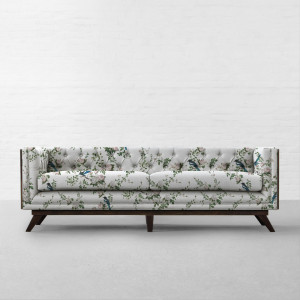 100% Linen The Magpies Brunch Time Peach
