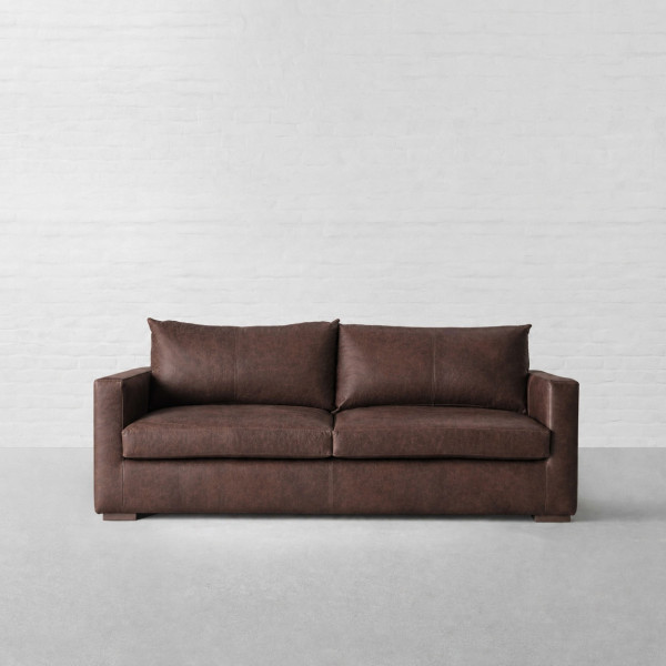 Brunette Vegan Leather