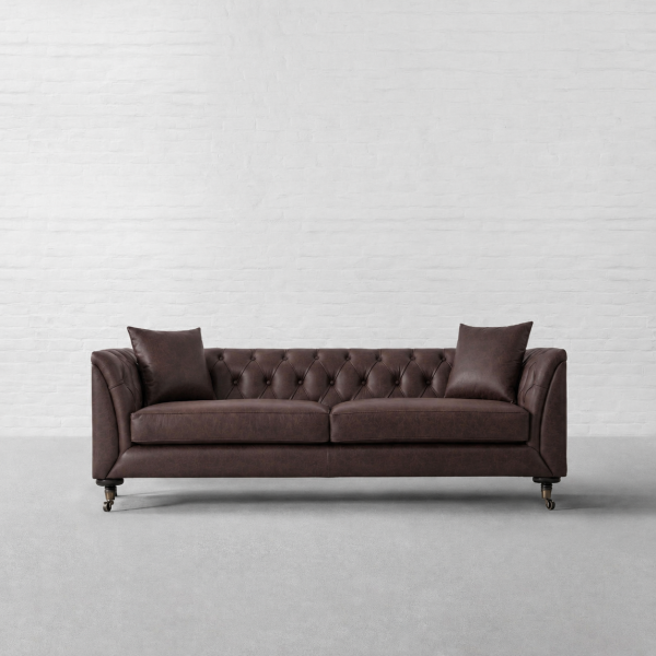 Brunette Vegan Leather