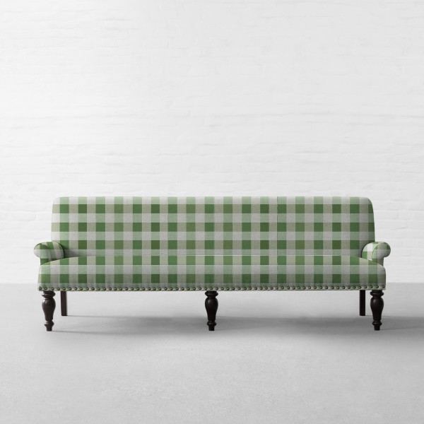 Cabin Checks Fabric Collection-Highland Green
