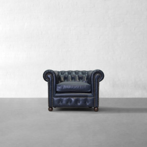 Indigo Genuine Leather