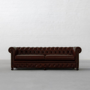 Cognac Genuine Leather