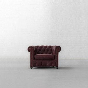 Eternity Maroon Italian Leather