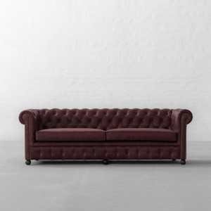 Eternity Maroon Italian Leather