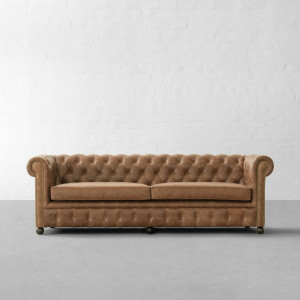Vintage Tobacco Italian Leather