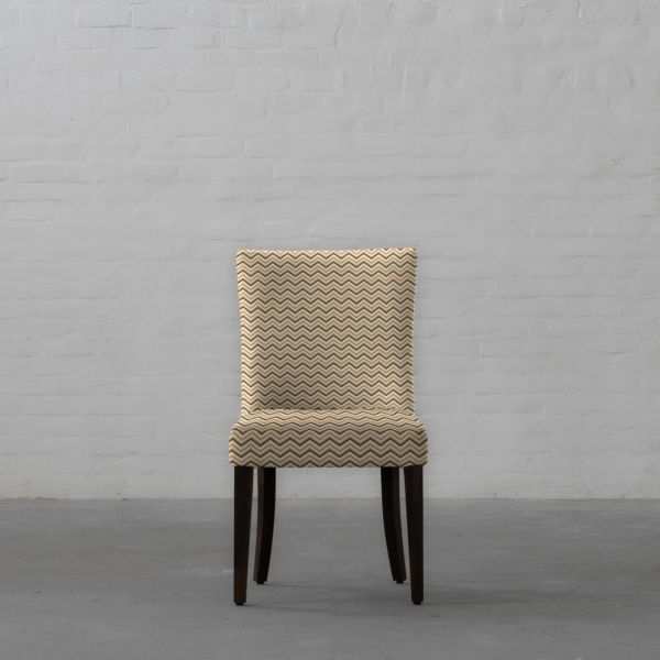 100% Linen Suave Chevrons
