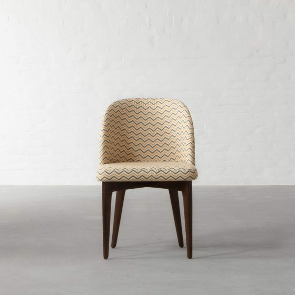 100% Linen Suave Chevrons