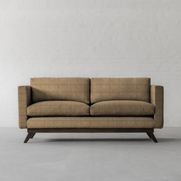 100% Linen Suave Chevrons