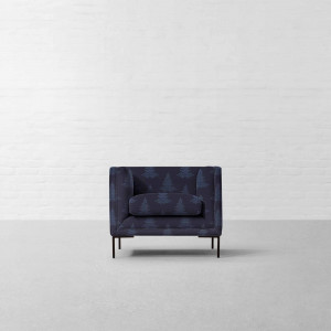 100% Linen Fern Hill Night Time