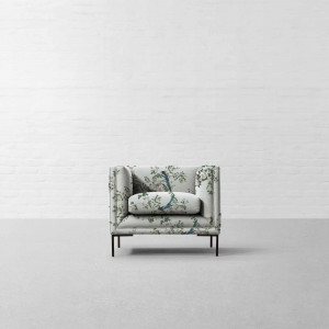 100% Linen The Magpies Brunch Time Sage