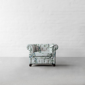 100% Linen The Magpies Brunch Time Sage