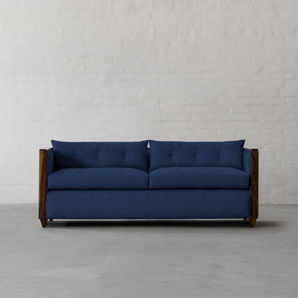 GIR COBALT COTTON LINEN BLEND