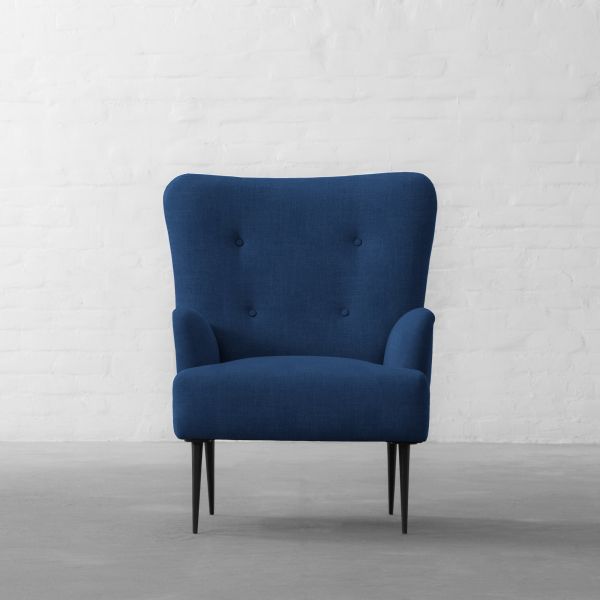 GIR COBALT COTTON LINEN BLEND