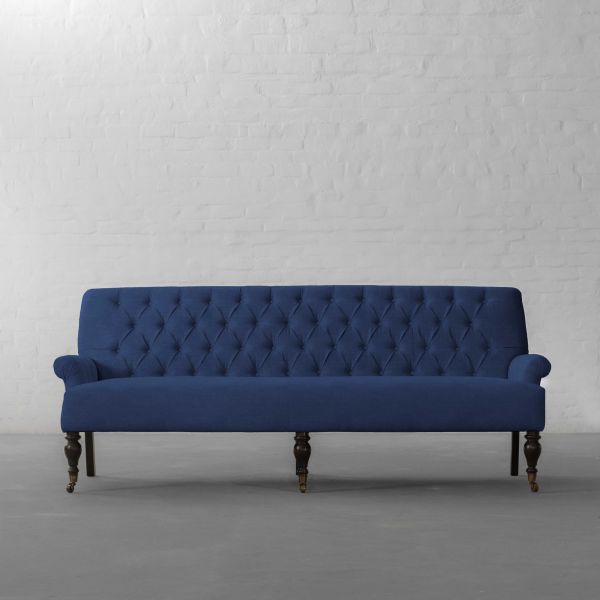 GIR COBALT COTTON LINEN BLEND