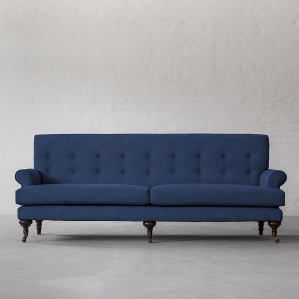 GIR COBALT COTTON LINEN BLEND