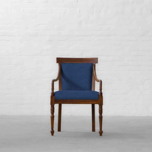 GIR COBALT COTTON LINEN BLEND