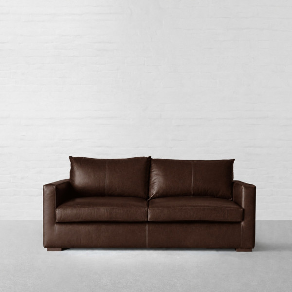 Cognac Genuine Leather
