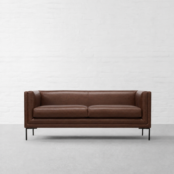 Cognac Genuine Leather
