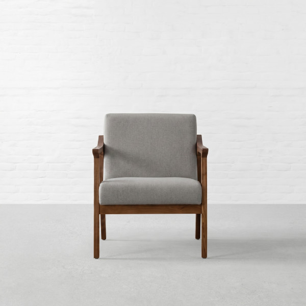 Cotton Polyester Blend-Concrete Cliff