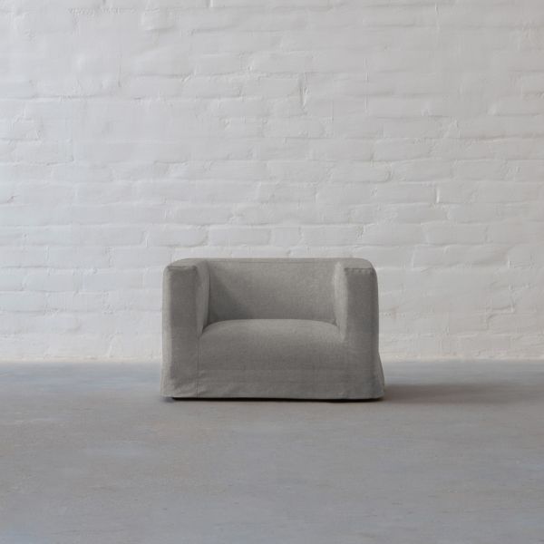 Cotton Polyester Blend-Concrete Cliff