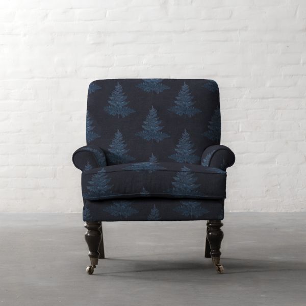 100% Linen Fern Hill Night Time