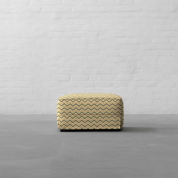100% Linen Suave Chevrons