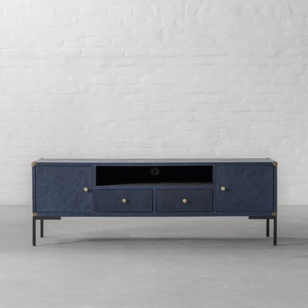 Indigo Genuine Leather