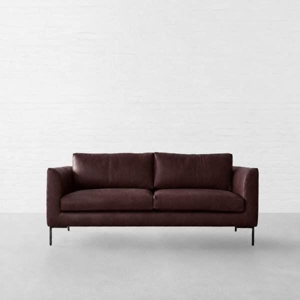 Eternity Maroon Italian Leather