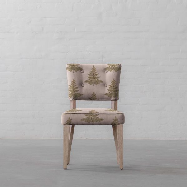100% Linen Fern Hill First Blush Fabric Swatch 15cm x 15cm