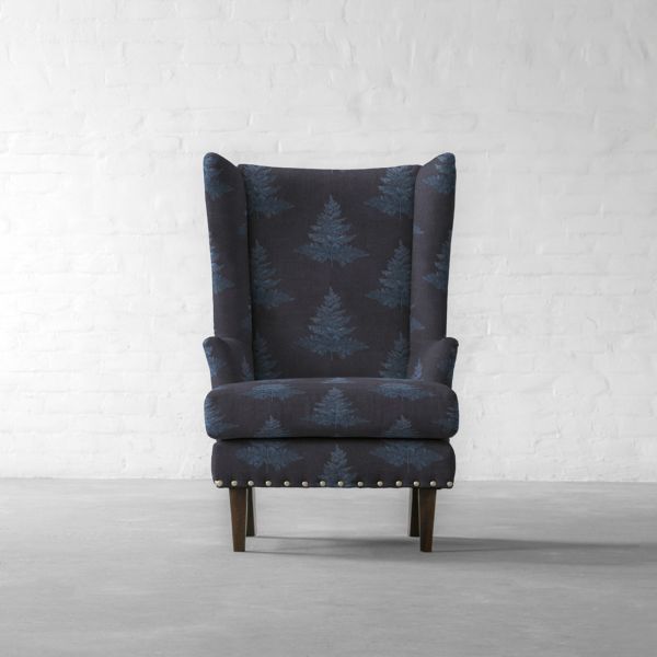 100% Linen Fern Hill Night Time
