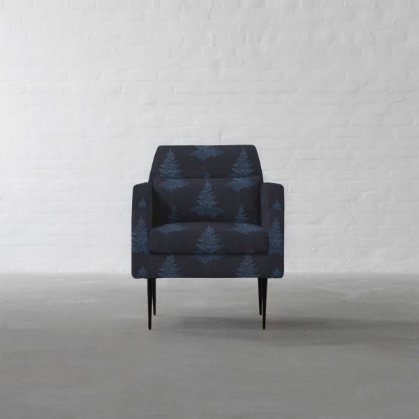 100% Linen Fern Hill Night Time