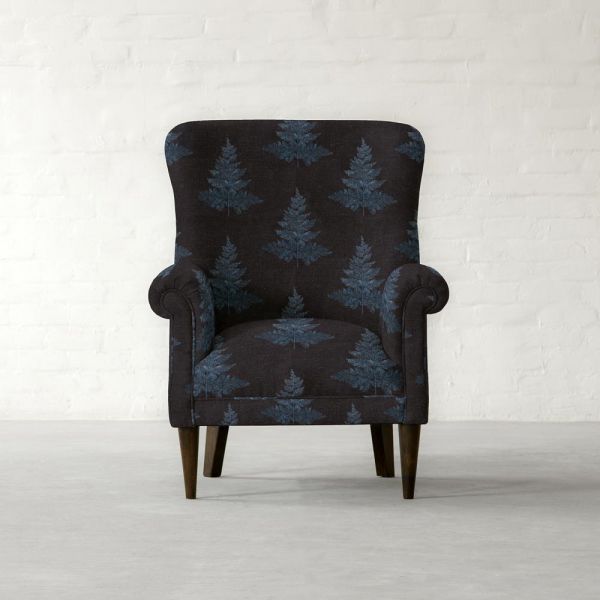 100% Linen Fern Hill Night Time