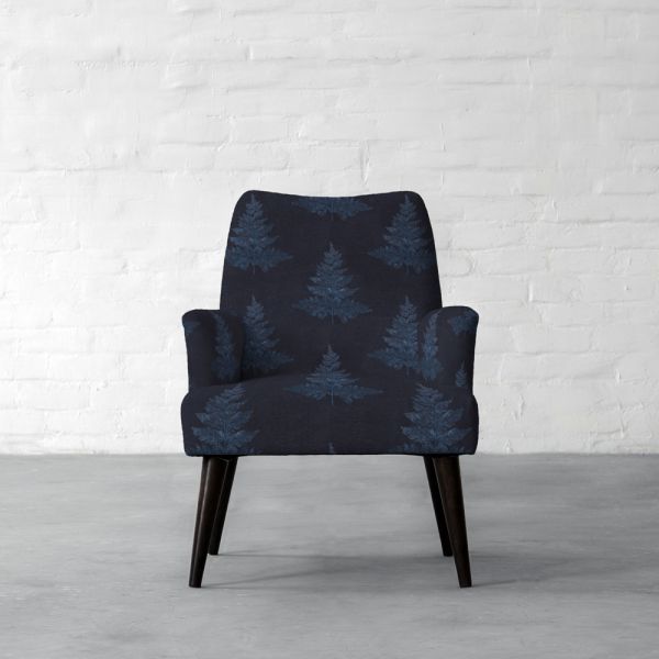 100% Linen Fern Hill Night Time