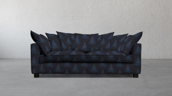 100% Linen Fern Hill Night Time
