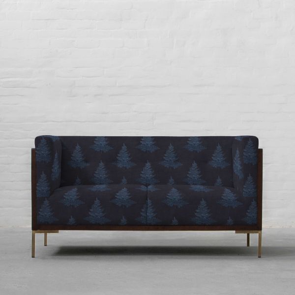 100% Linen Fern Hill Night Time