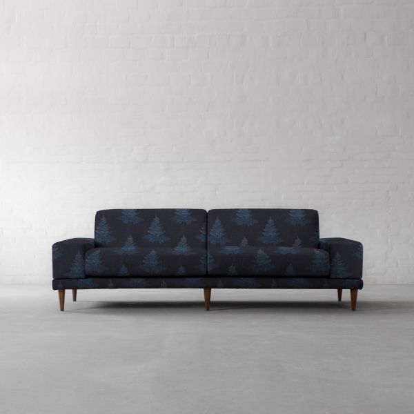 100% Linen Fern Hill Night Time