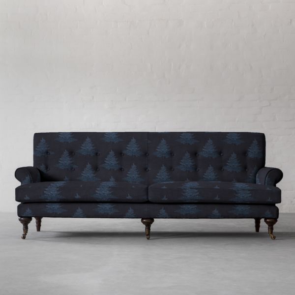 100% Linen Fern Hill Night Time