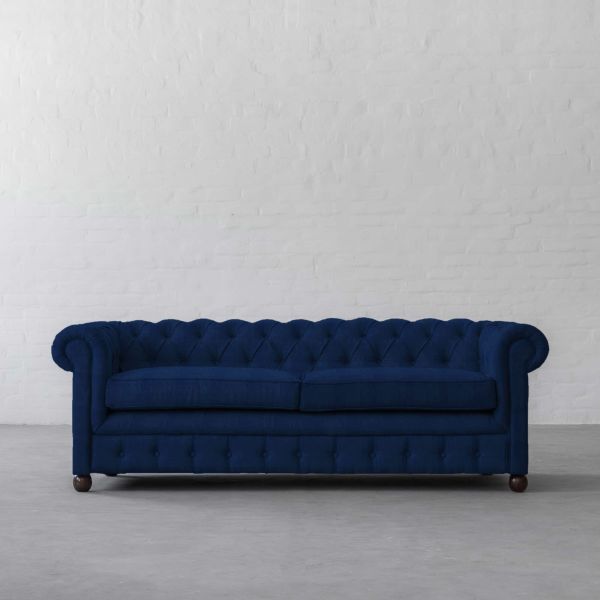 GIR COBALT COTTON LINEN BLEND
