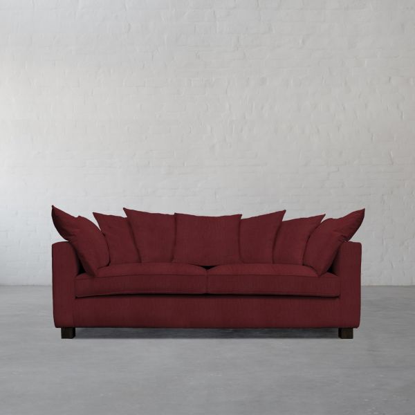 GIR MERLOT COTTON LINEN BLEND