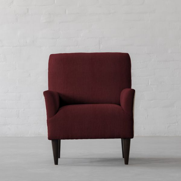 GIR MERLOT COTTON LINEN BLEND