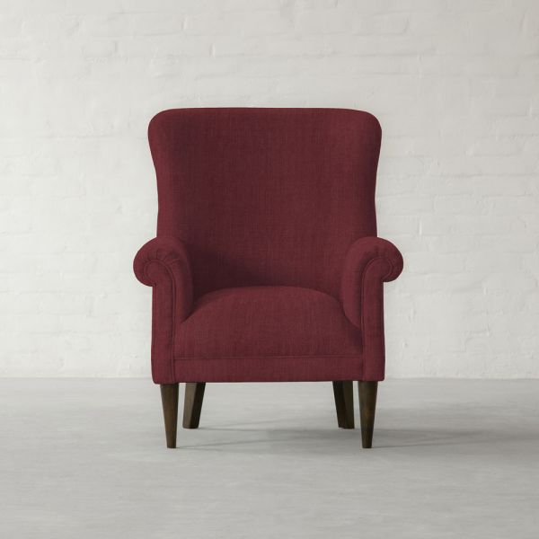 GIR MERLOT COTTON LINEN BLEND